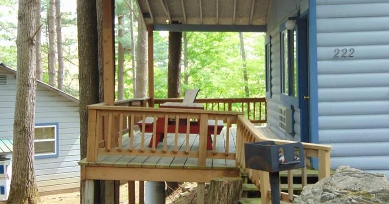 Depe Dene Resort レイク・ジョージ エクステリア 写真
